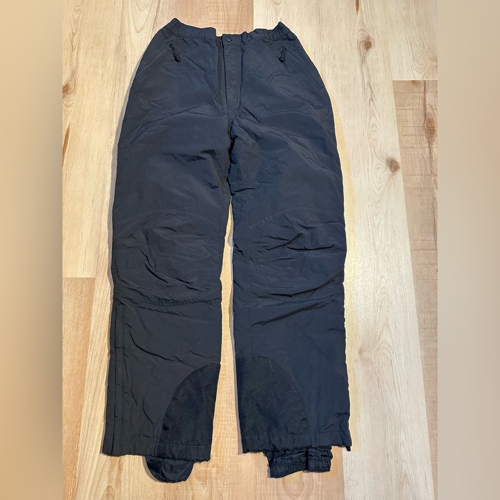 L.L. Bean Women's Snowboard Ski Pants Black Size M REG - Picture 1 of 13